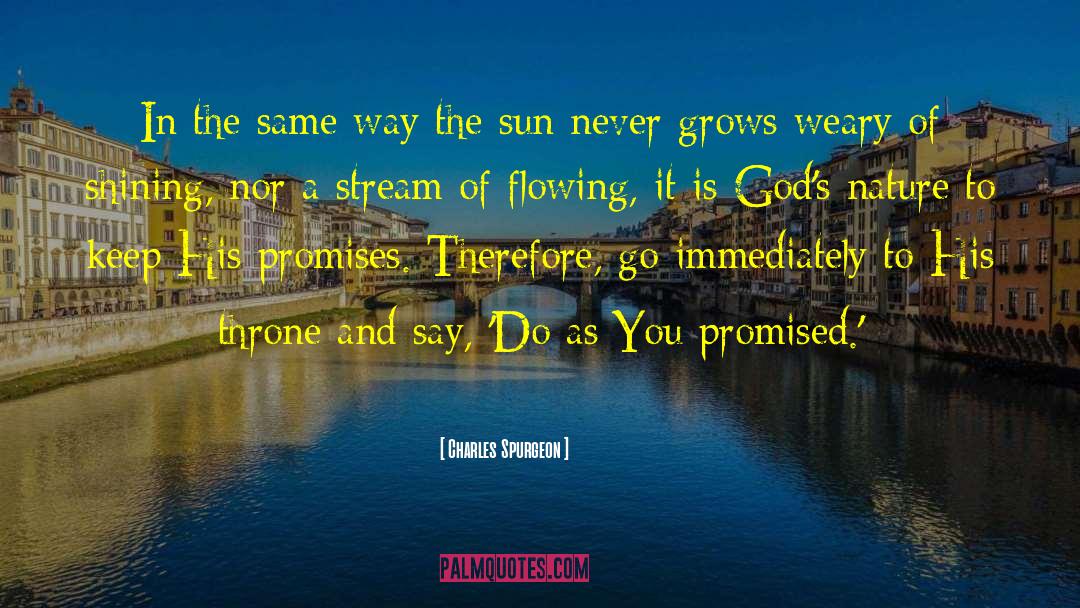 Unbroken Promises quotes by Charles Spurgeon