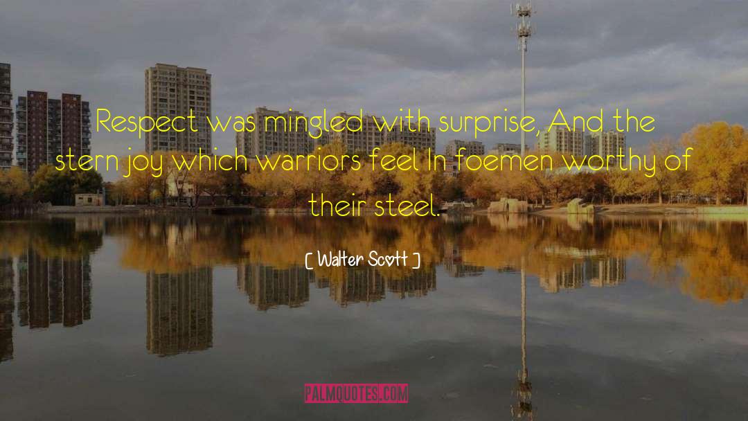 Unbroken Warrior quotes by Walter Scott
