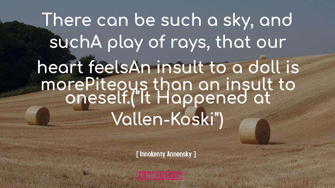 Unburdening Oneself quotes by Innokenty Annensky