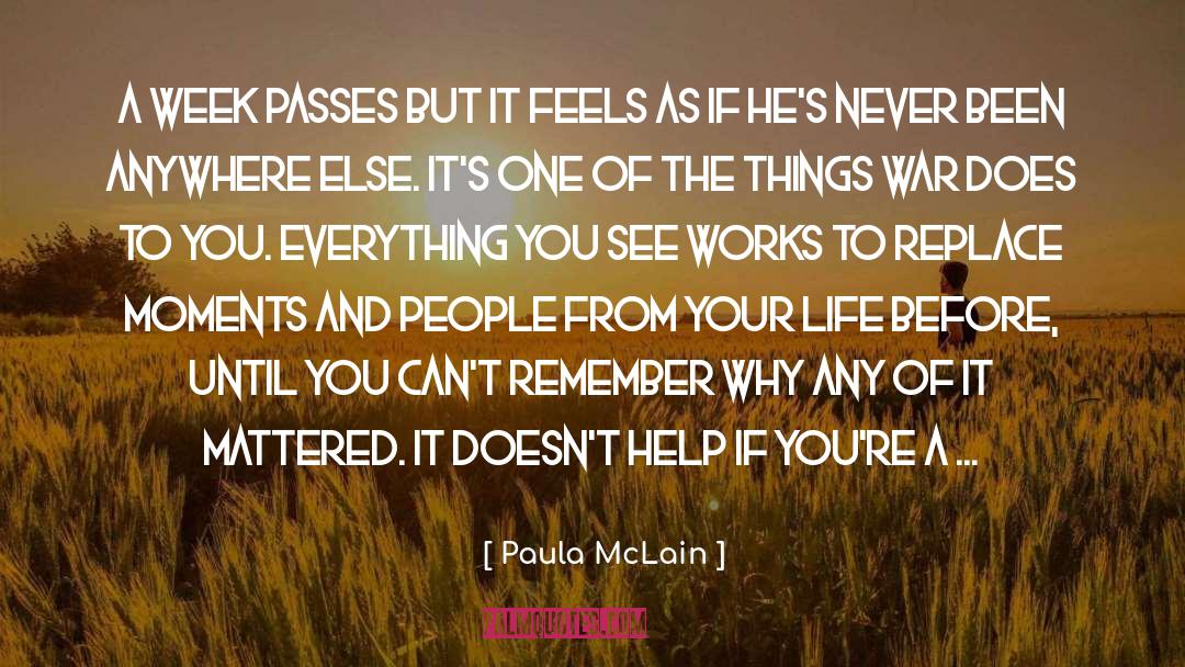 Uncaptured Moments quotes by Paula McLain