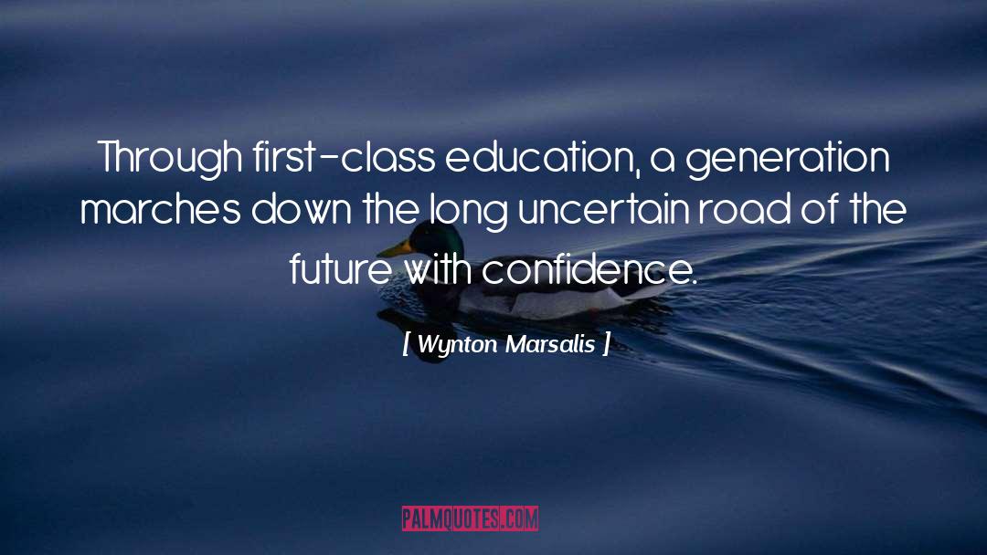 Uncertain Future quotes by Wynton Marsalis