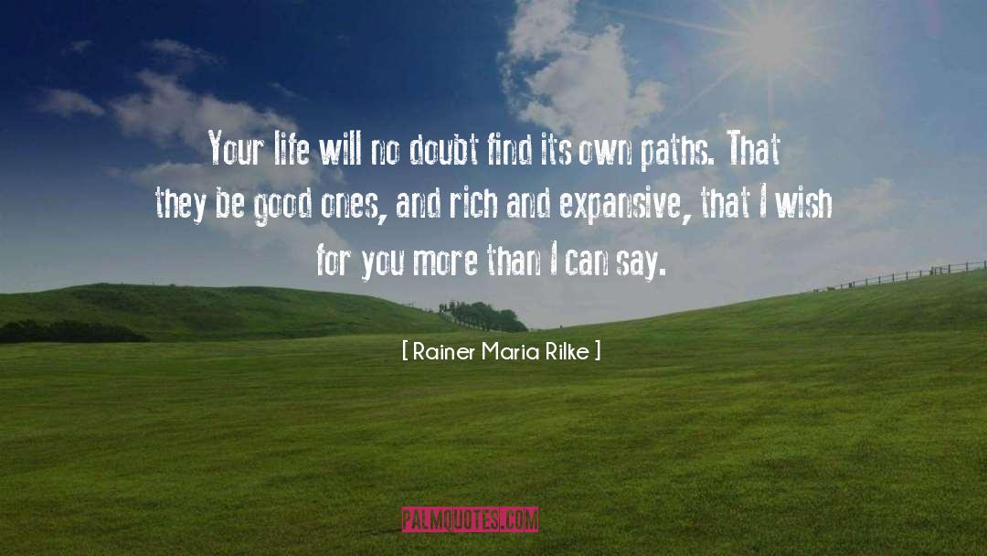 Uncertainty And Doubt quotes by Rainer Maria Rilke