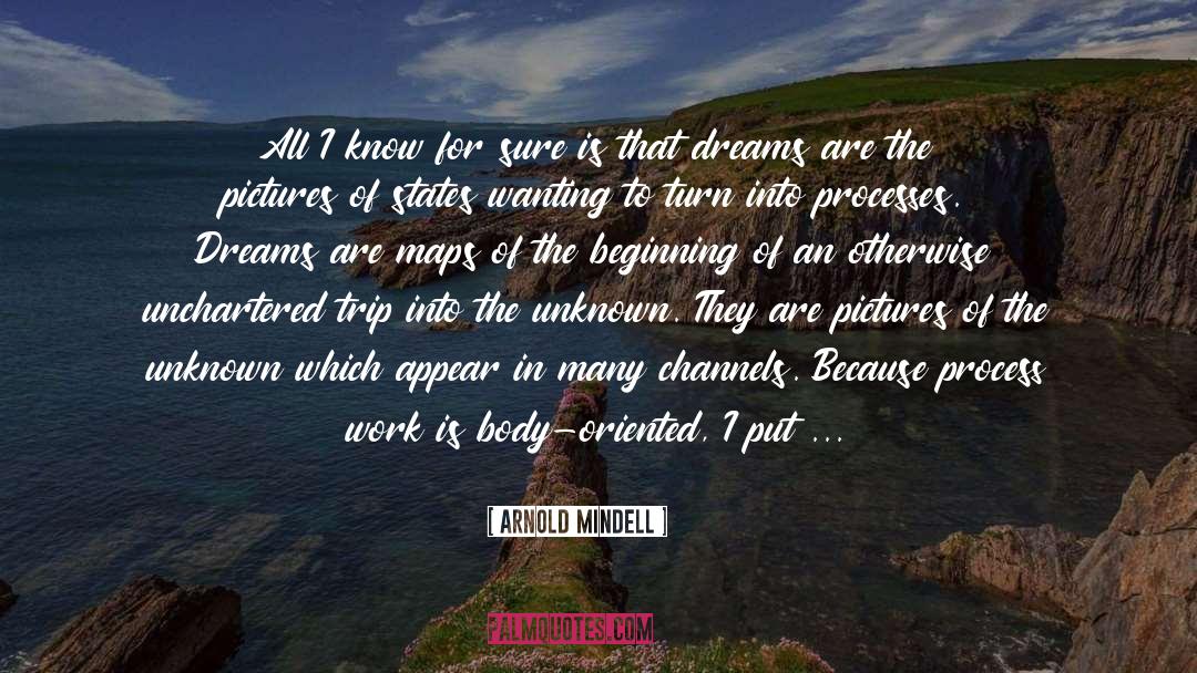 Unchartered quotes by Arnold Mindell