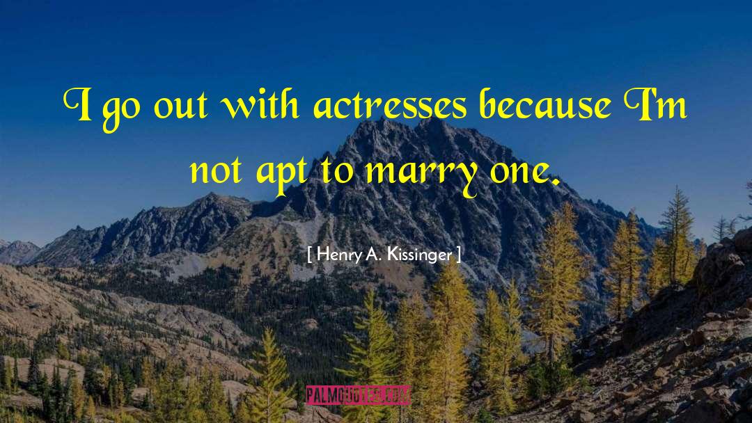 Unchastity Marriage quotes by Henry A. Kissinger