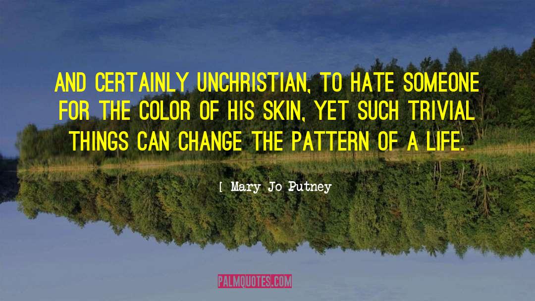 Unchristian quotes by Mary Jo Putney