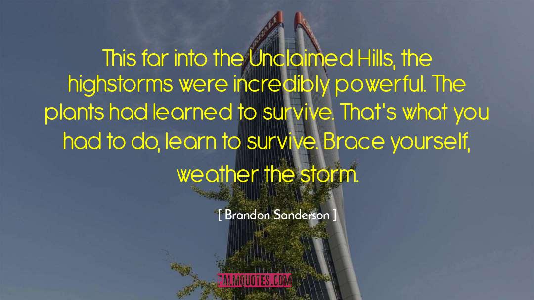 Unclaimed quotes by Brandon Sanderson