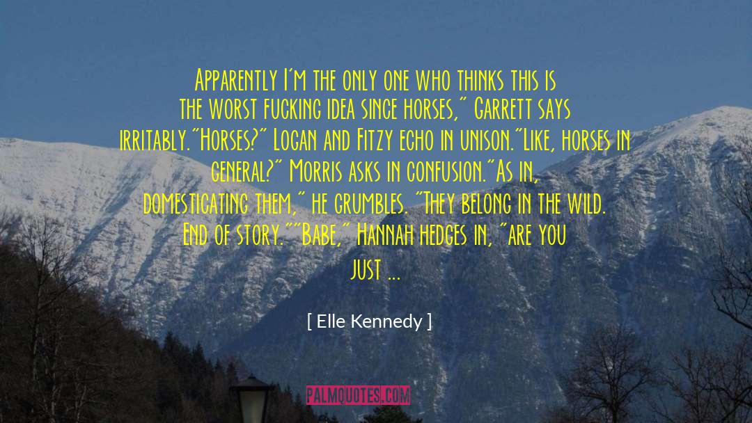 Uncle Mort quotes by Elle Kennedy