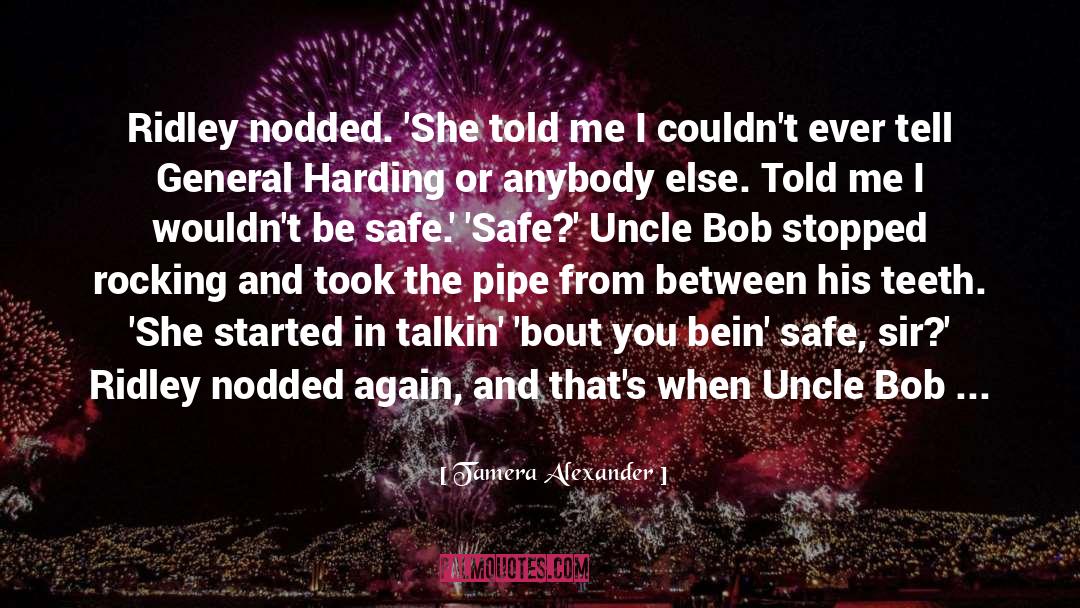 Uncle quotes by Tamera Alexander