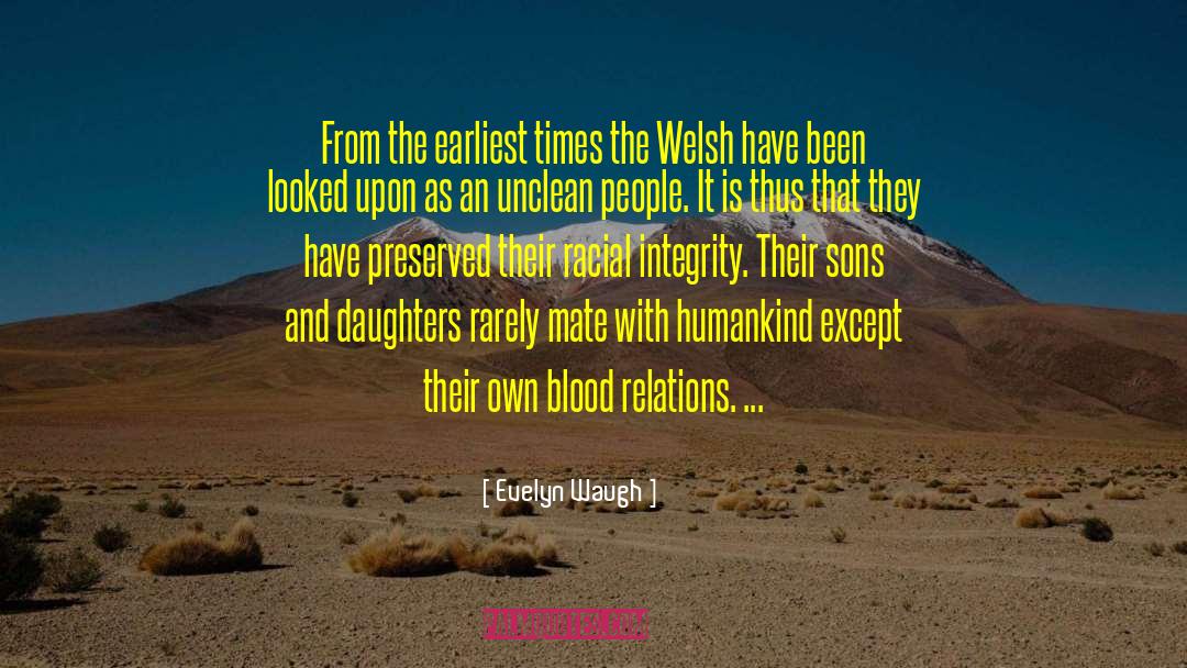 Unclean quotes by Evelyn Waugh