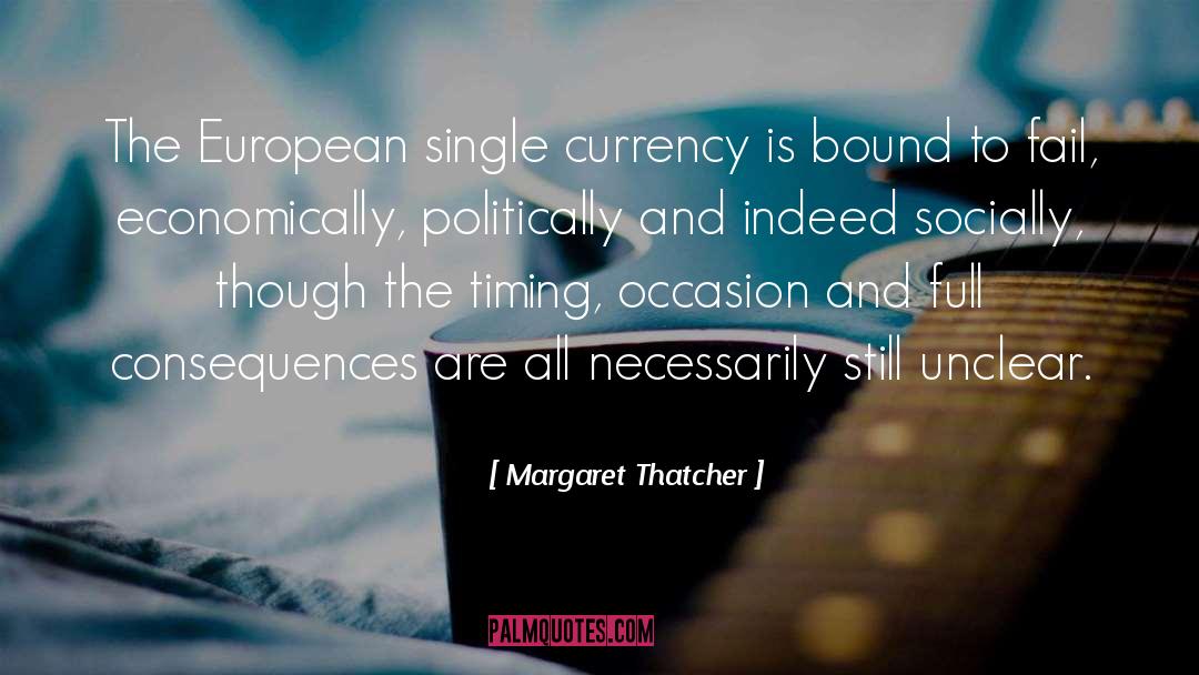 Unclear quotes by Margaret Thatcher