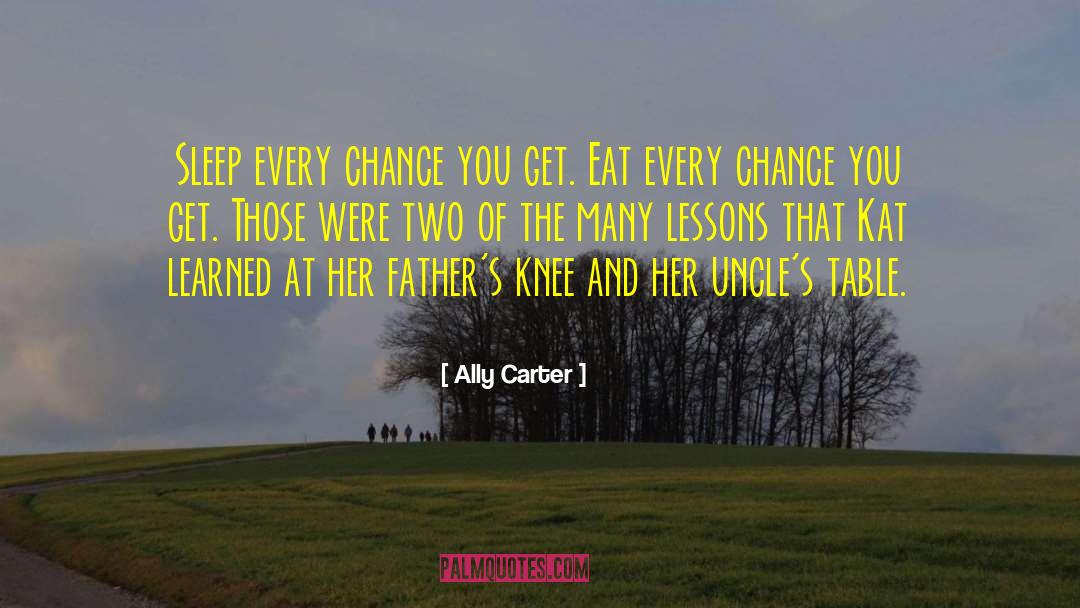 Uncles quotes by Ally Carter