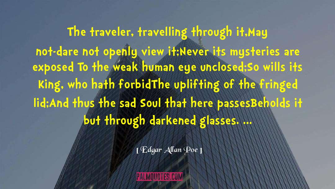 Unclosed quotes by Edgar Allan Poe