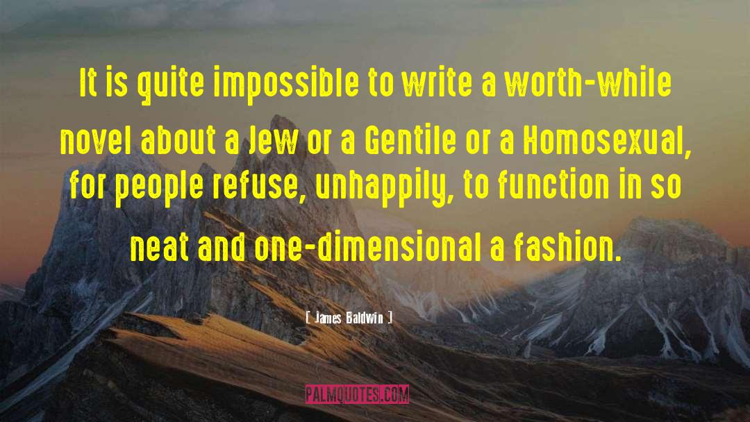 Uncomfortable Fashion quotes by James Baldwin