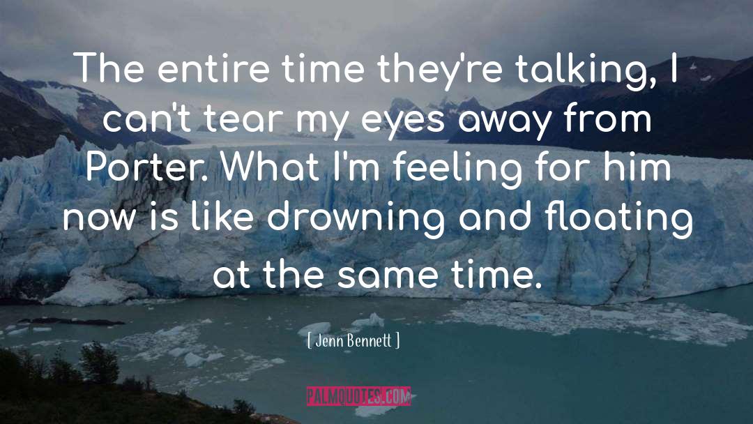 Uncomfortable Feeling quotes by Jenn Bennett