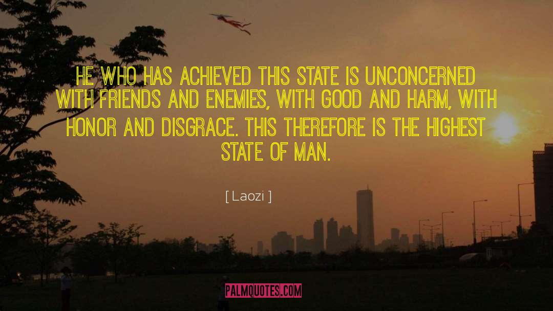 Unconcerned quotes by Laozi