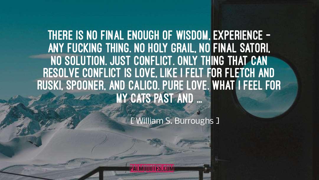 Unconditional Love And Wisdom quotes by William S. Burroughs