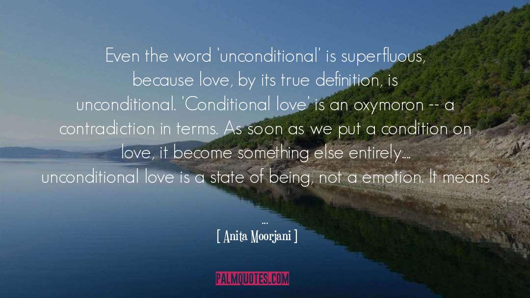 Unconditional quotes by Anita Moorjani