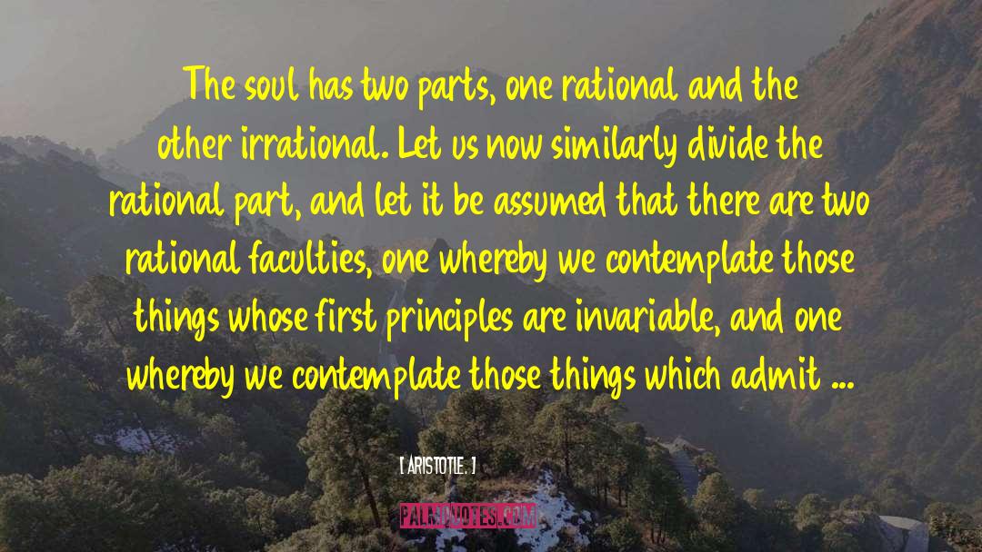 Unconquerable Soul quotes by Aristotle.
