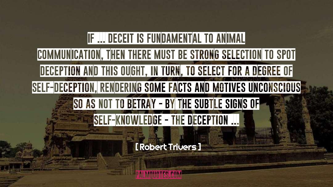 Unconscious quotes by Robert Trivers