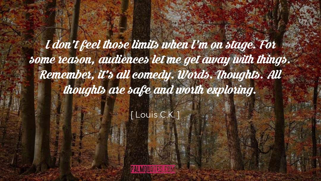 Unconscious Thoughts quotes by Louis C.K.