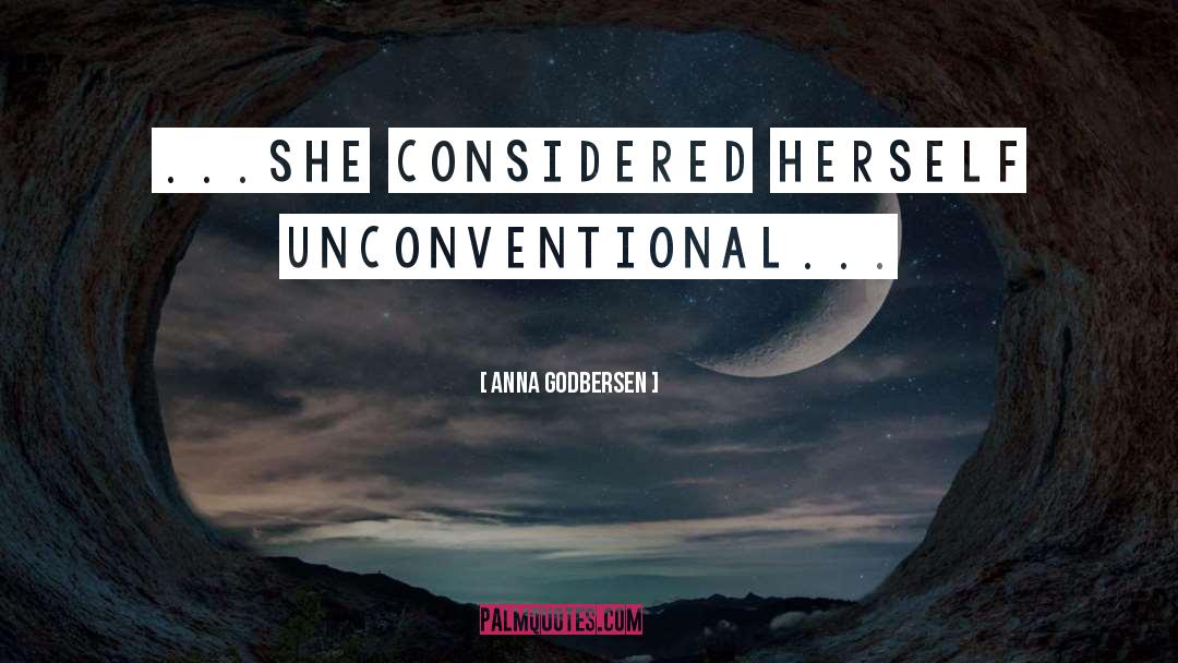 Unconventional quotes by Anna Godbersen