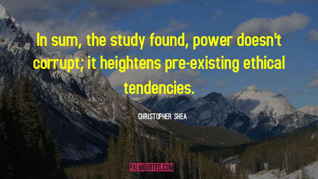 Unconventional Study Strategies quotes by Christopher Shea