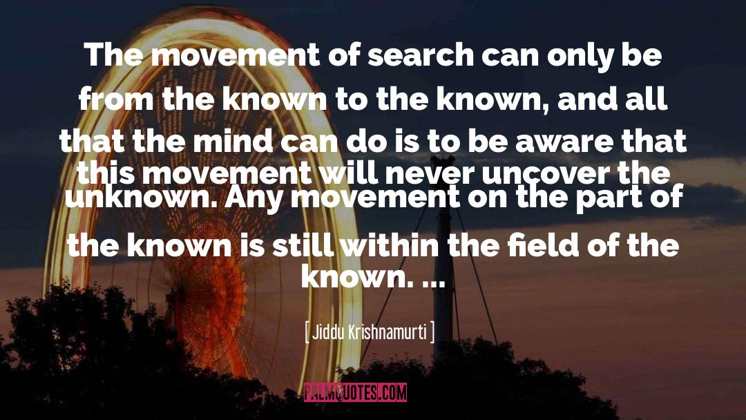 Uncover quotes by Jiddu Krishnamurti