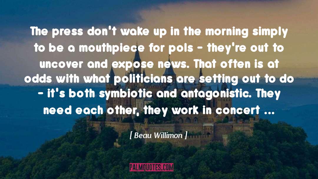 Uncover quotes by Beau Willimon