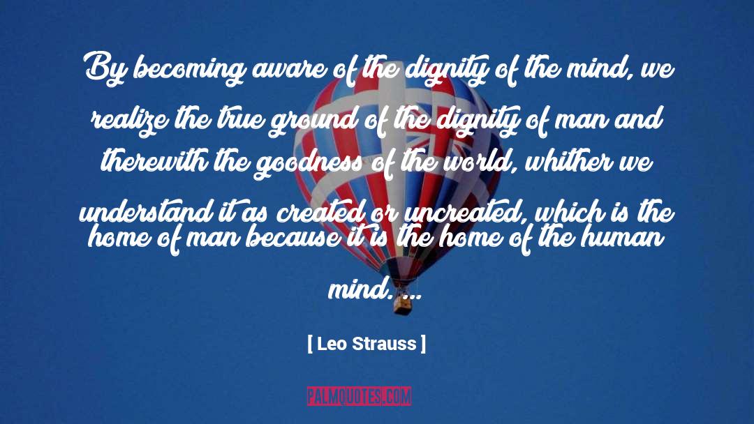 Uncreated quotes by Leo Strauss