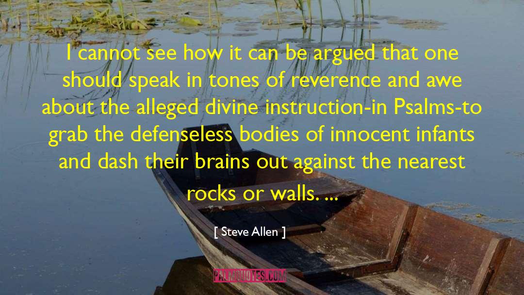Uncrossing Psalms quotes by Steve Allen
