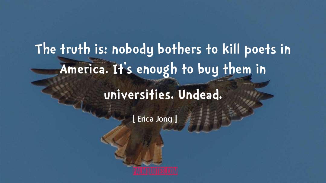 Undead quotes by Erica Jong
