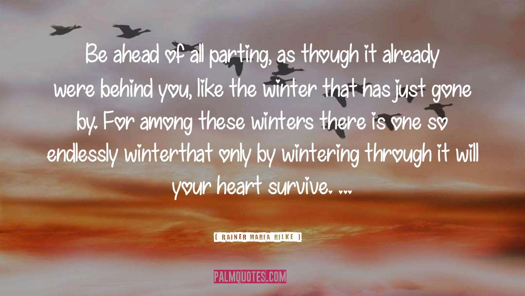 Undead Winter quotes by Rainer Maria Rilke