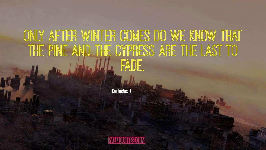 Undead Winter quotes by Confucius