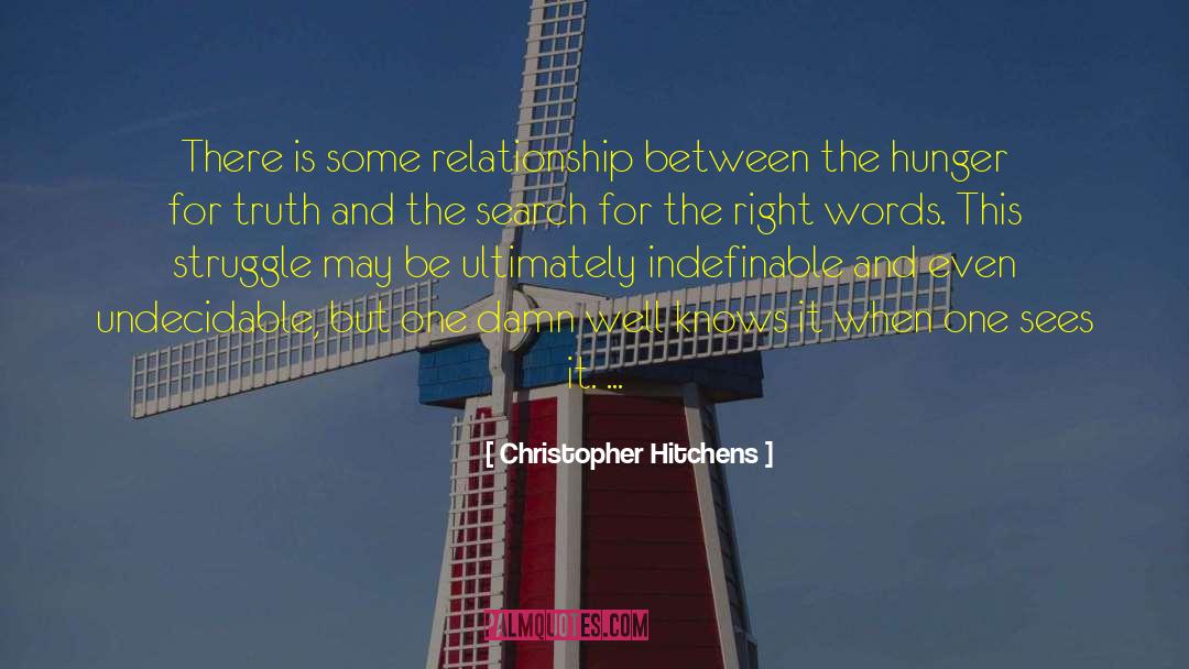 Undecidable quotes by Christopher Hitchens