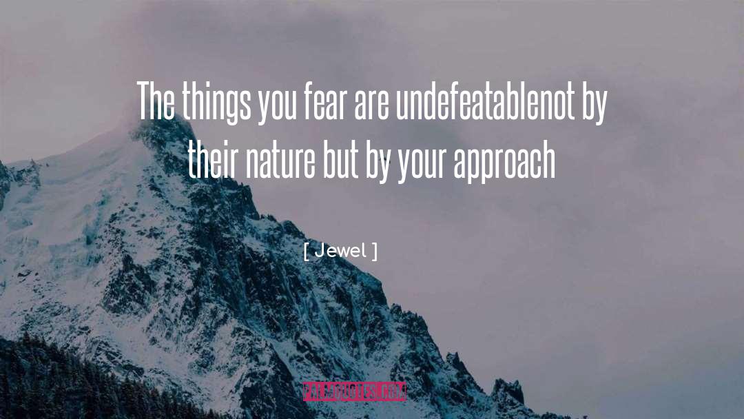 Undefeatable quotes by Jewel