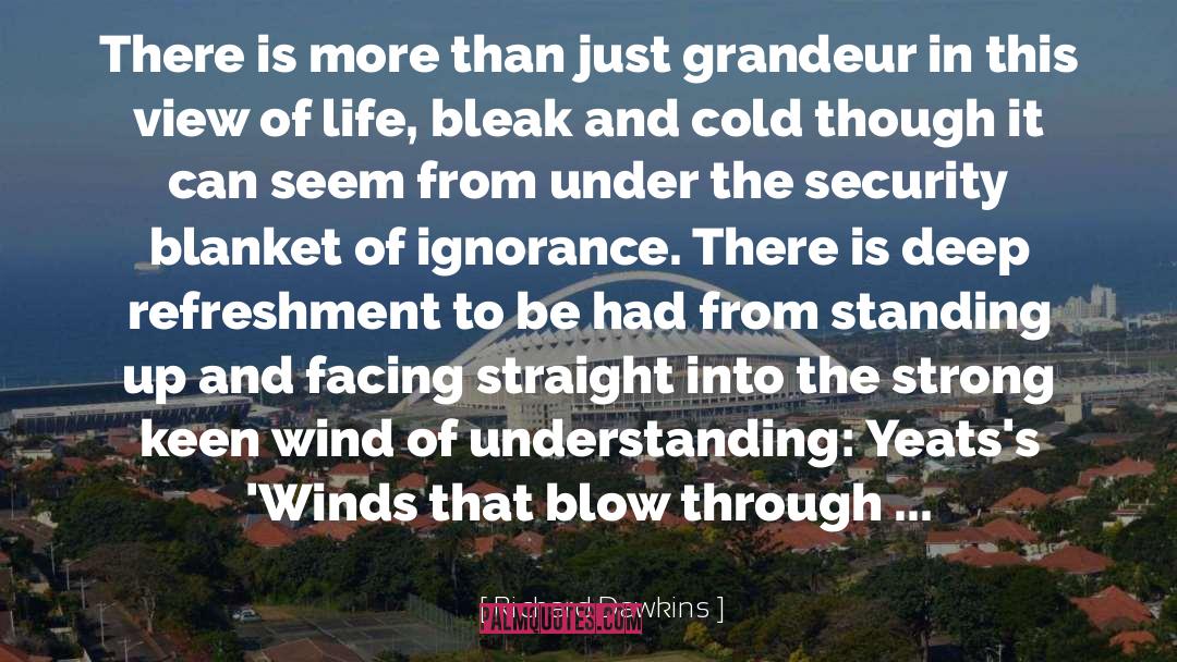 Under Blanket quotes by Richard Dawkins