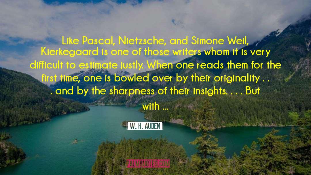 Under Estimate quotes by W. H. Auden