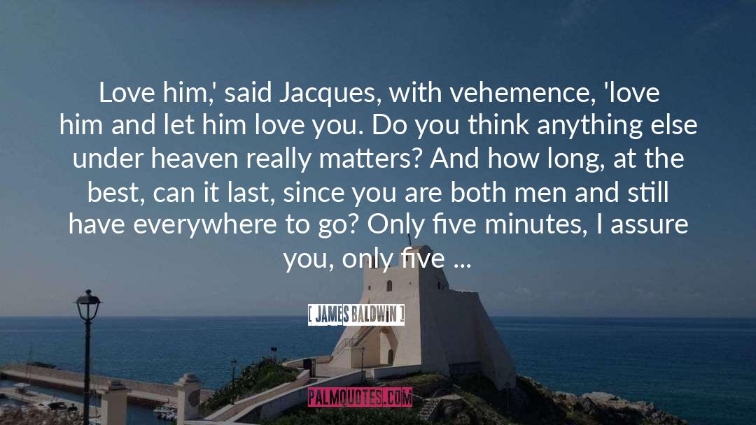 Under Heaven quotes by James Baldwin