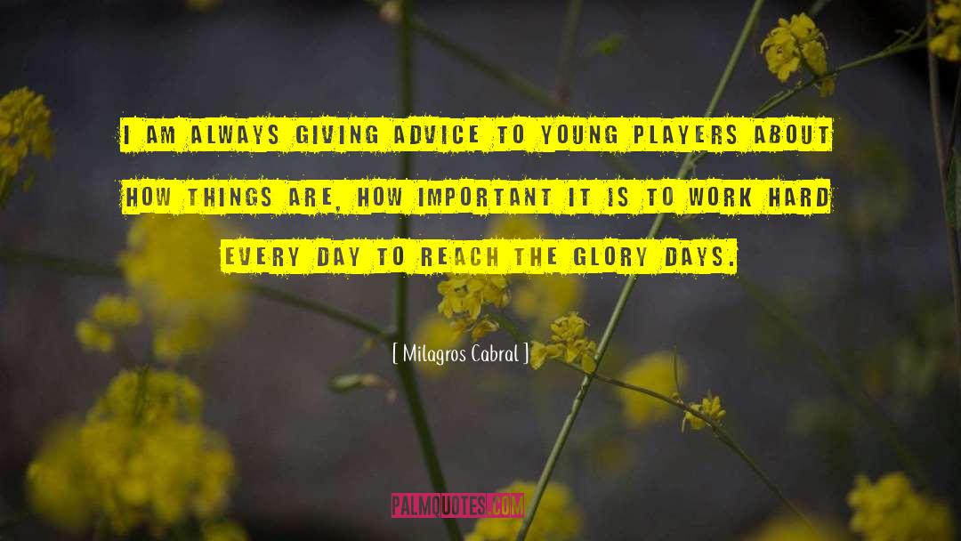 Under Player quotes by Milagros Cabral