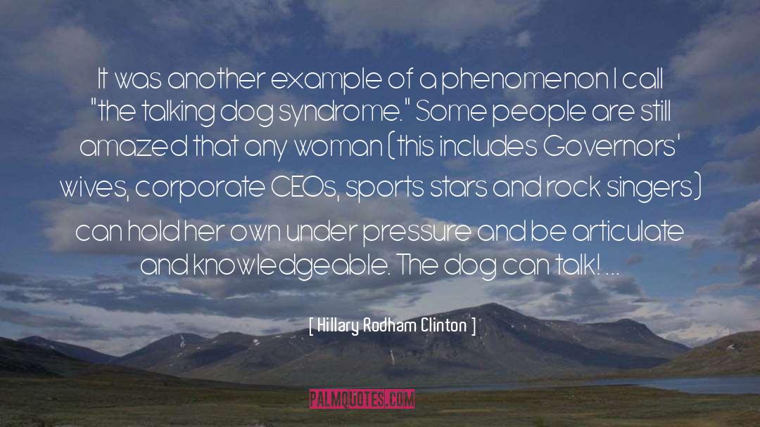 Under Pressure quotes by Hillary Rodham Clinton