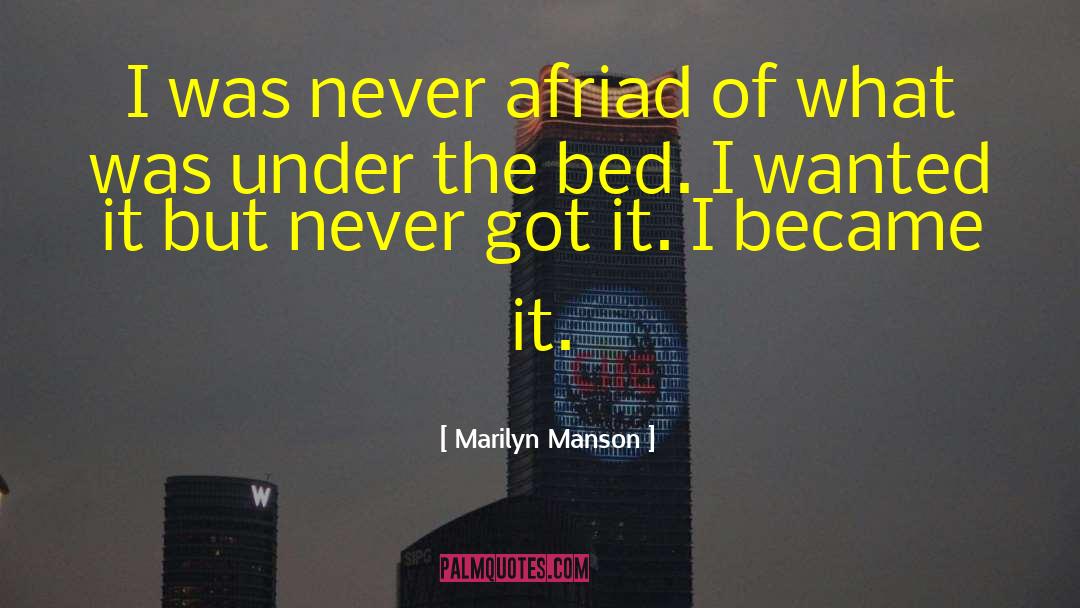 Under The Bed quotes by Marilyn Manson