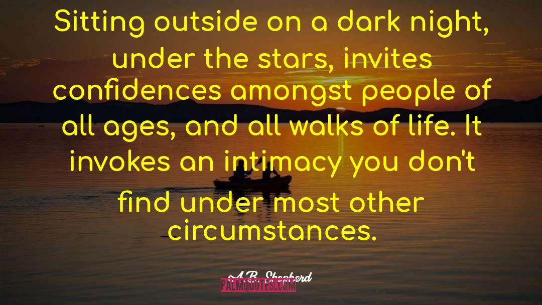 Under The Stars quotes by A.B. Shepherd