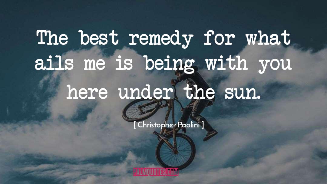 Under The Sun quotes by Christopher Paolini