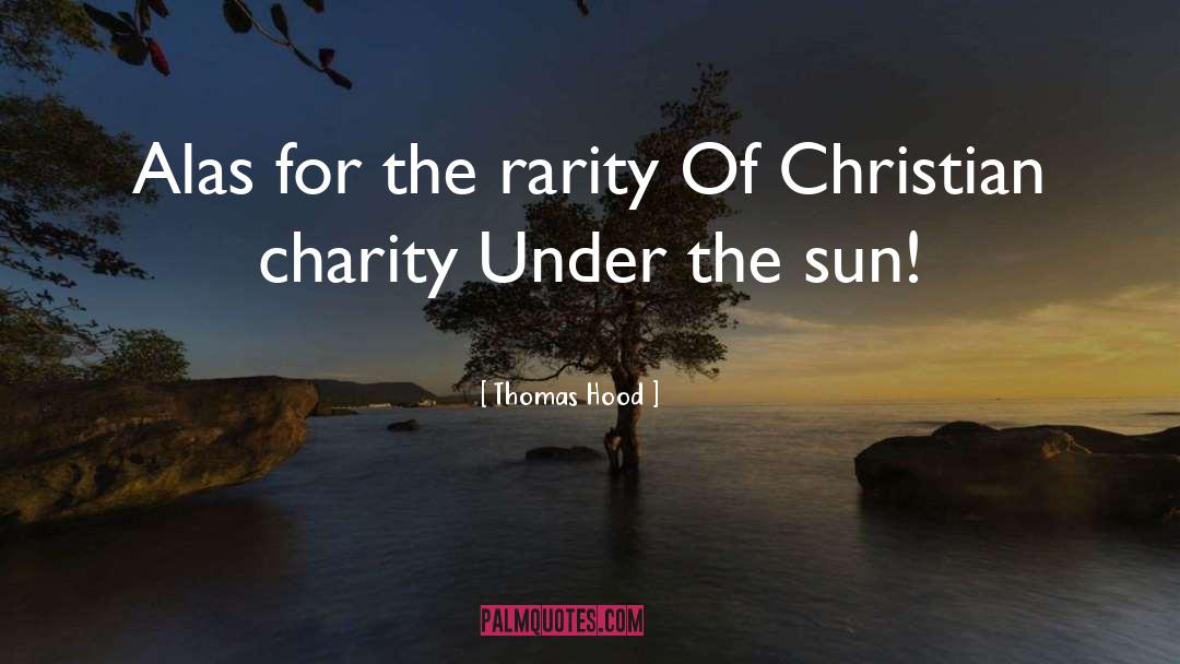 Under The Sun quotes by Thomas Hood