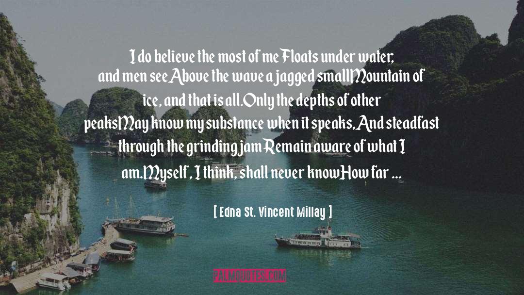 Under Water quotes by Edna St. Vincent Millay