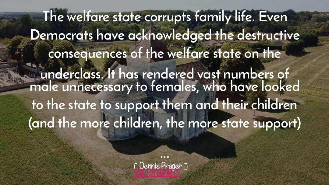 Underclass quotes by Dennis Prager