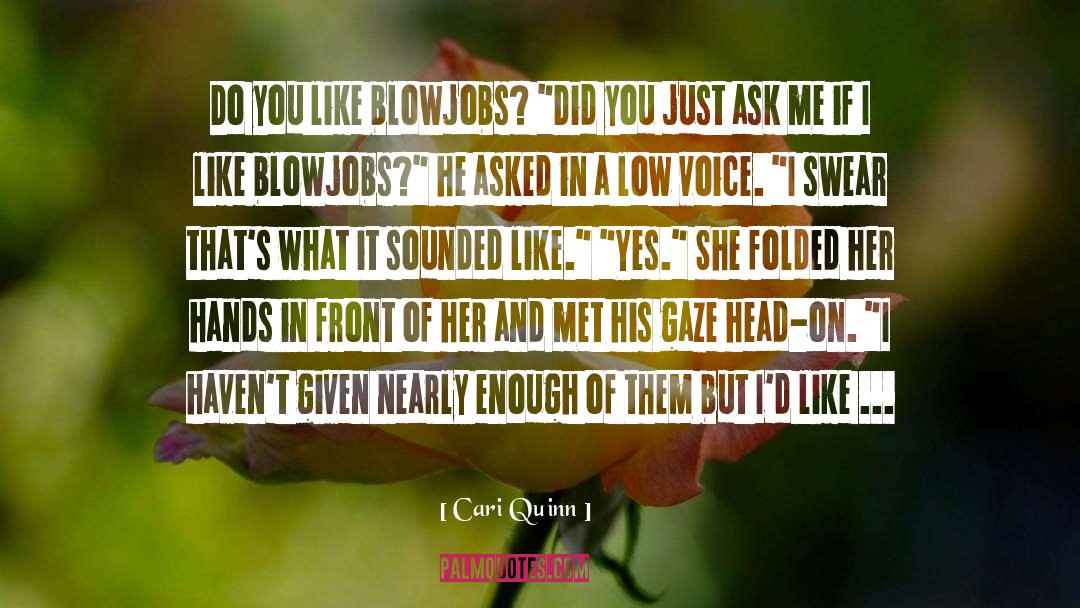 Undercover Lovers quotes by Cari Quinn