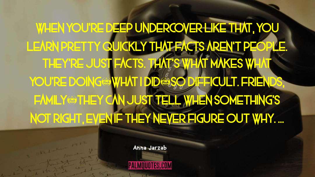 Undercover quotes by Anna Jarzab