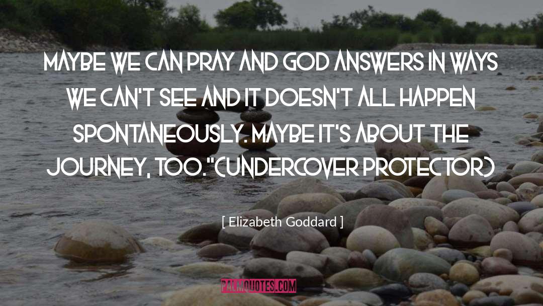 Undercover quotes by Elizabeth Goddard