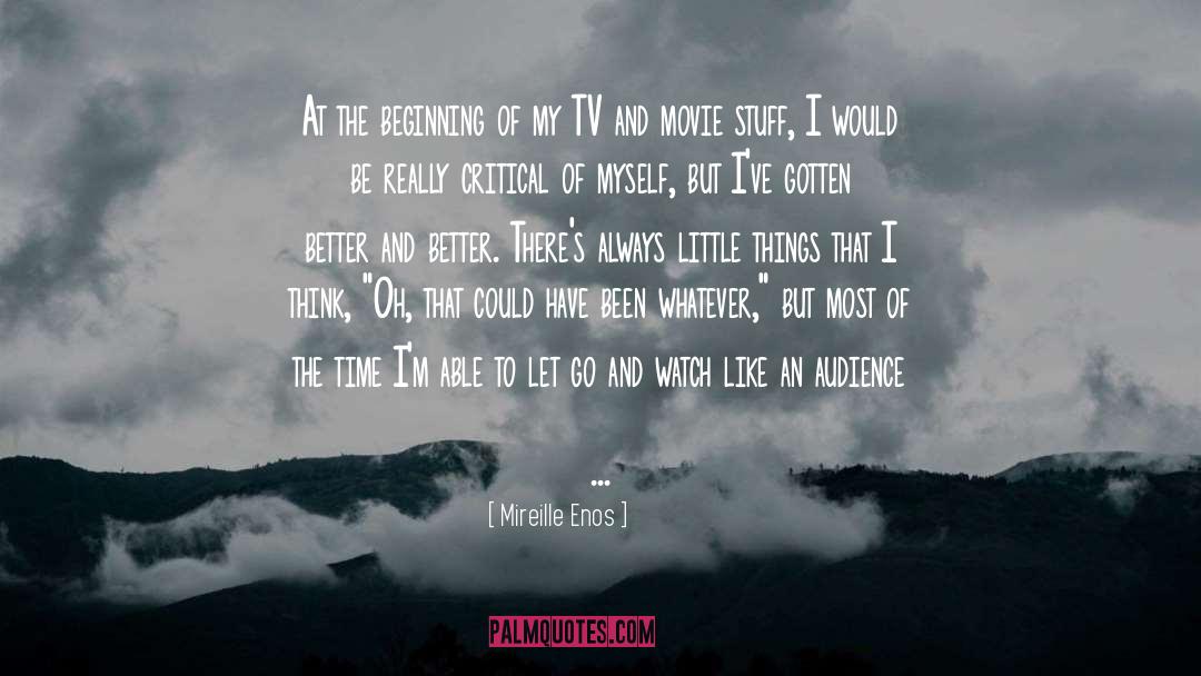 Underemployed Tv quotes by Mireille Enos